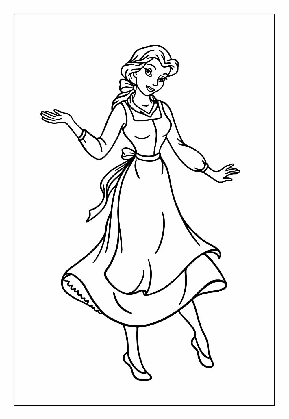 Desenho de Princesa