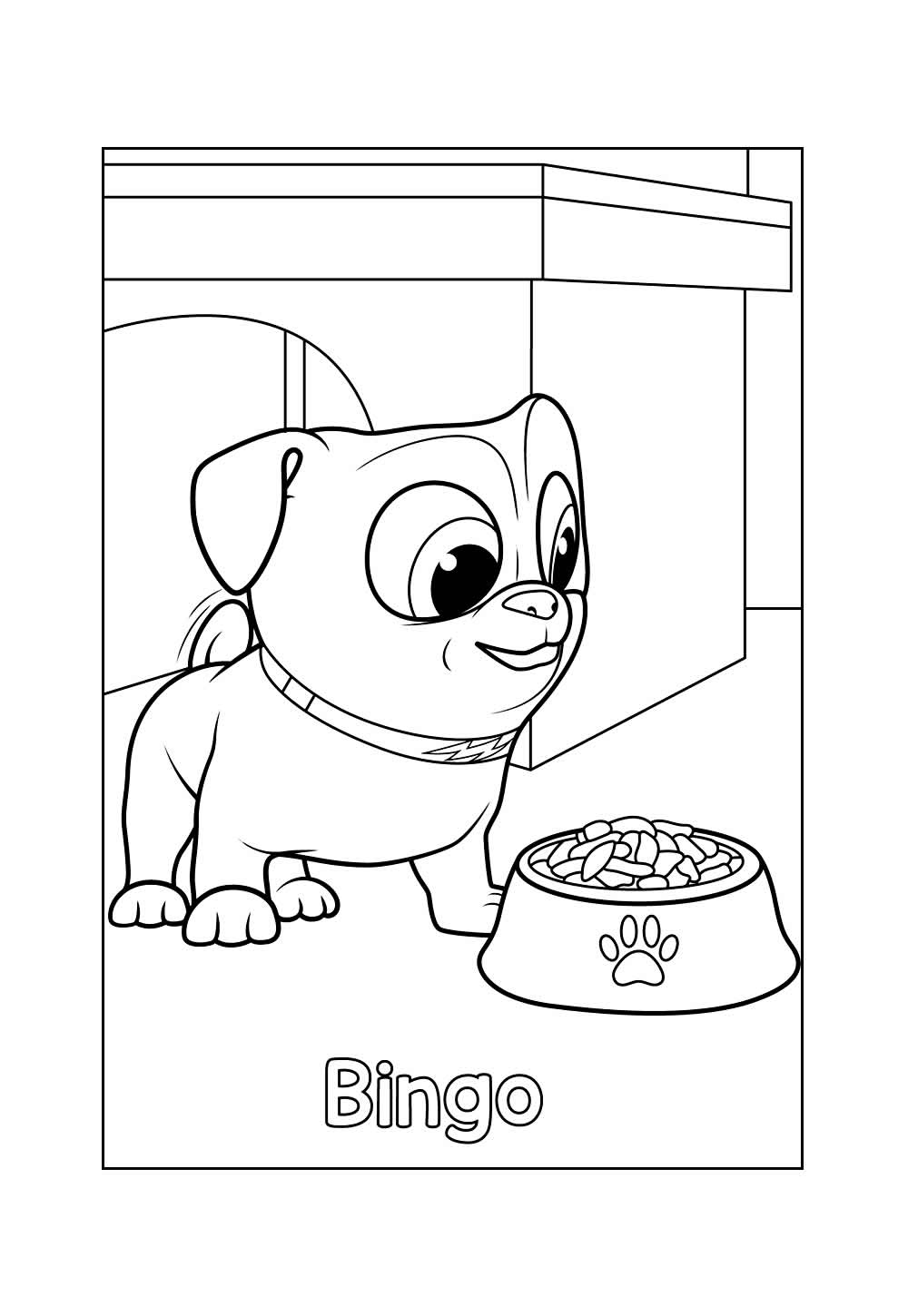 Puppy Dog Pals para colorir