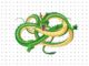 Desenho para Colorir de Shenron (DBZ)