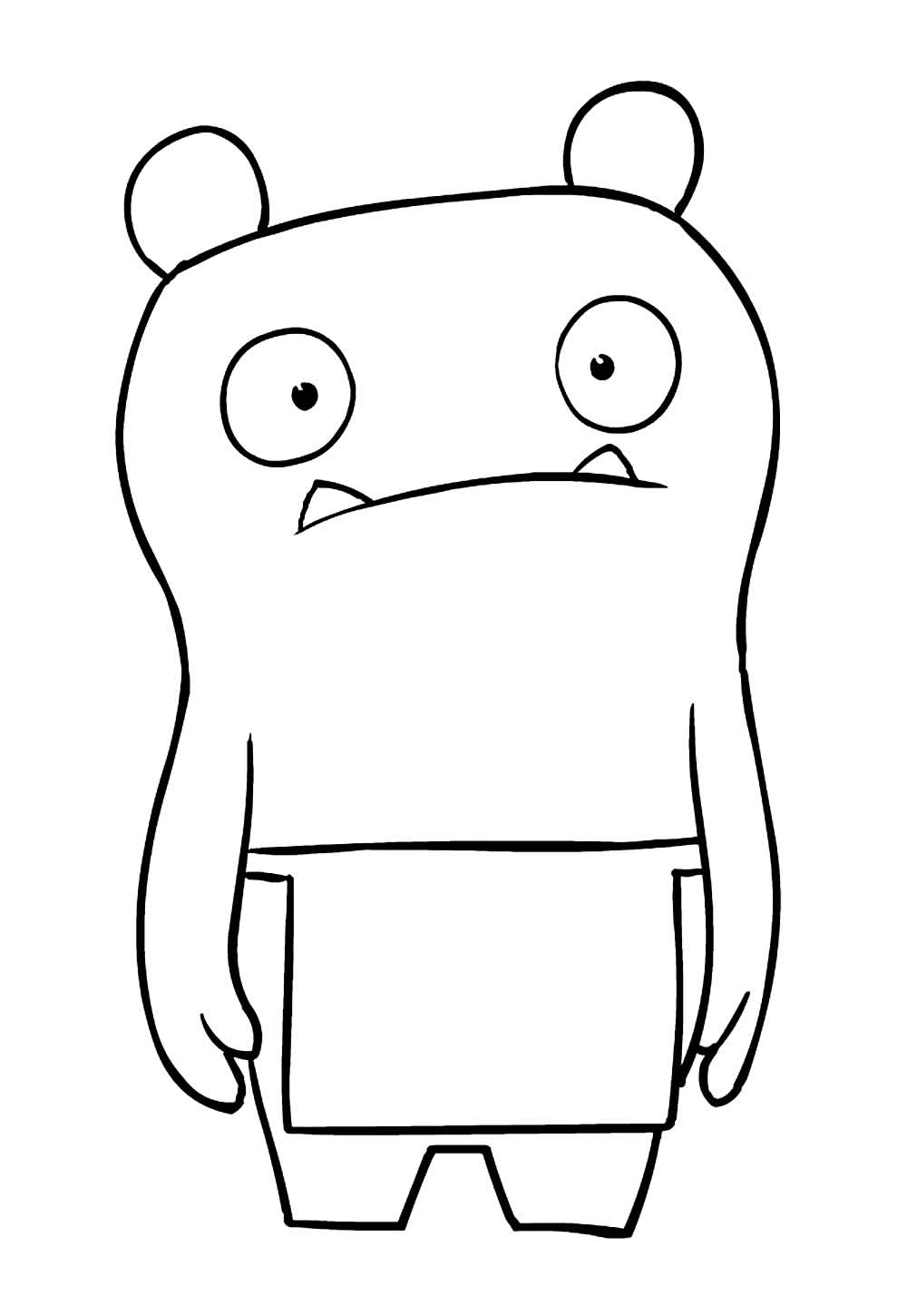 Desenho de Uglydolls para colorir