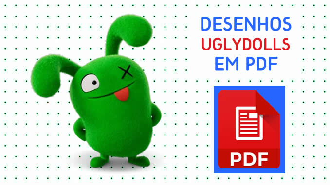 Desenhos de Uglydolls em PDF