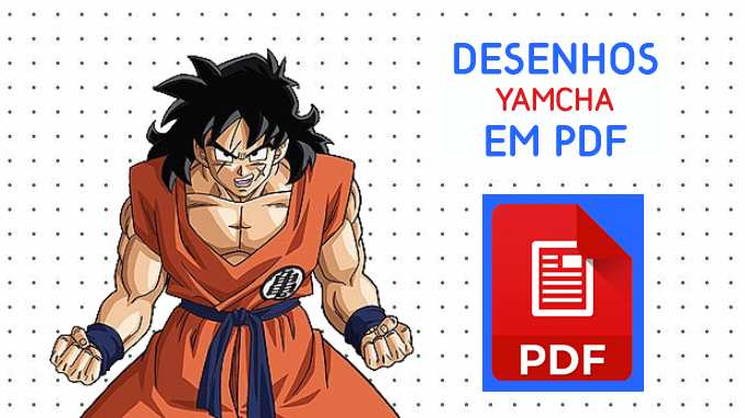 Desenhos de Yamcha em PDF