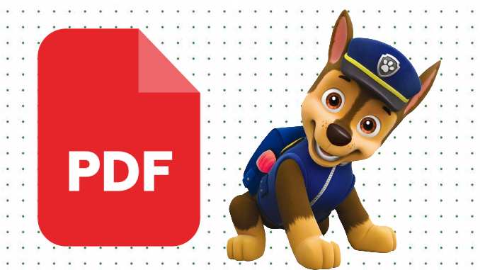 Desenhos do Chase em PDF