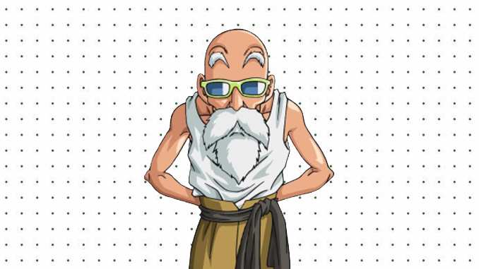 Desenhos do Mestre Kame para colorir