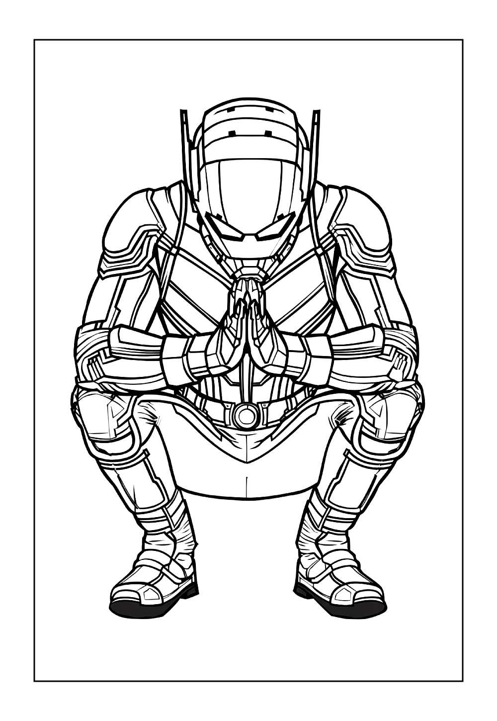 Desenho do Homem Formiga