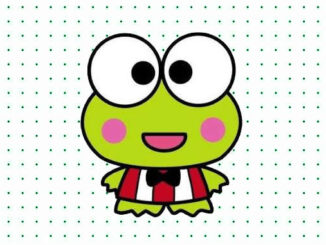 Desenhos de Keroppi para colorir