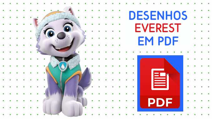 Desenhos da Everest para colorir em PDF