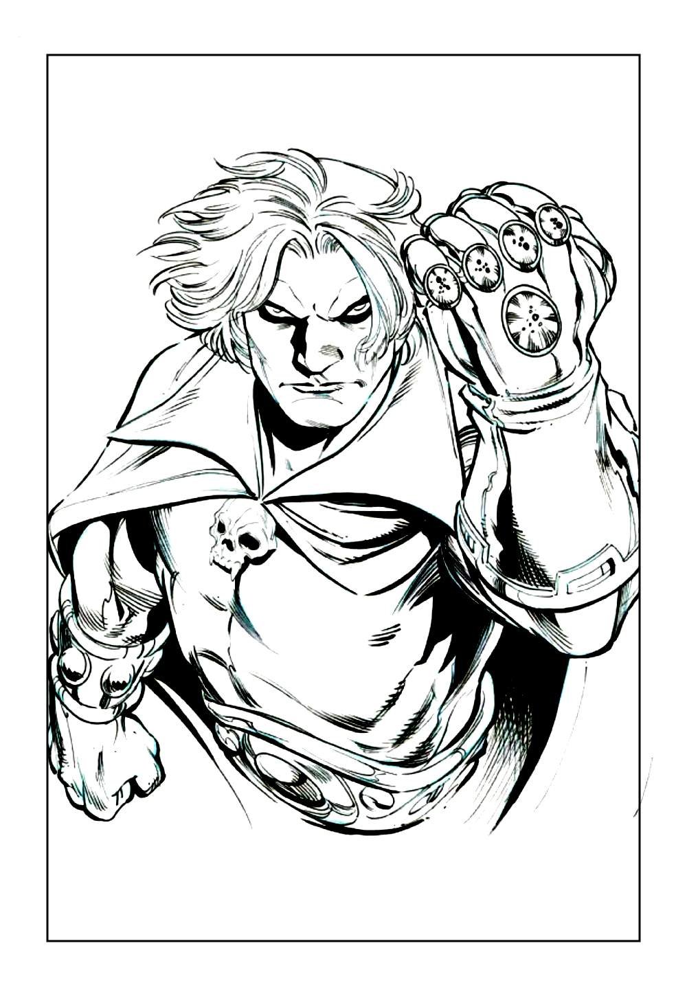 Adam Warlock para colorir