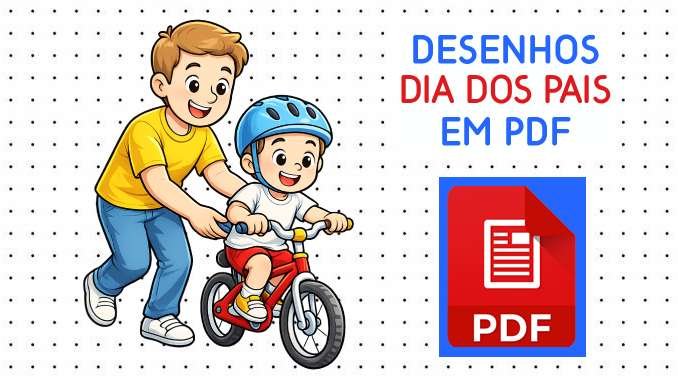 Desenhos de Dia dos Pais em PDF