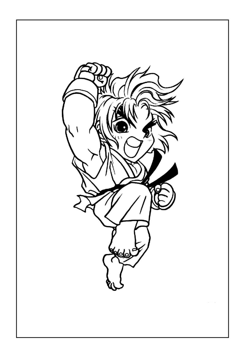 Desenhos de Ken para colorir