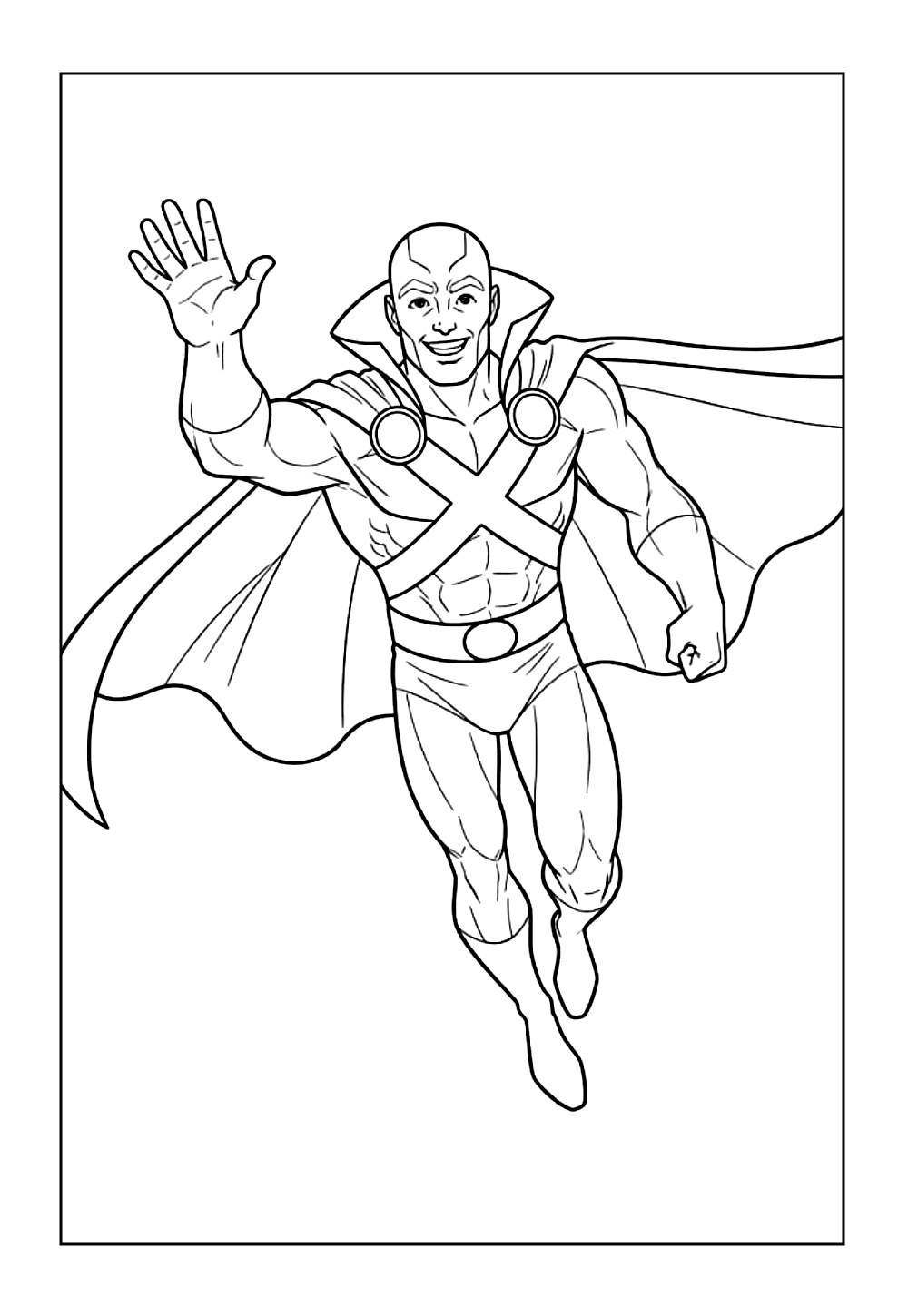 Desenho de Cacador de Marte