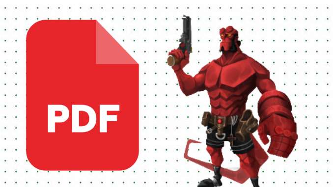 Desenhos do Hellboy em PDF