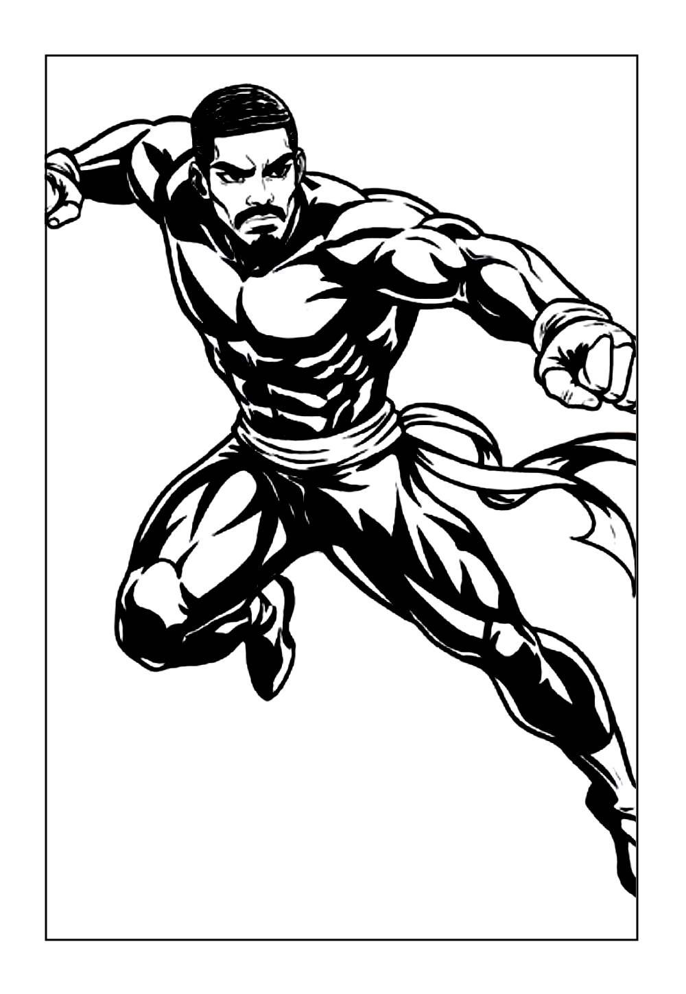 Desenho do Luke Cage