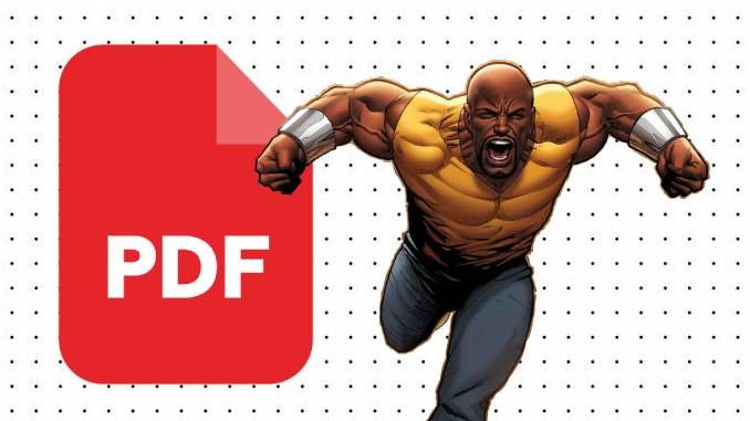 Desenhos do Luke Cage em PDF