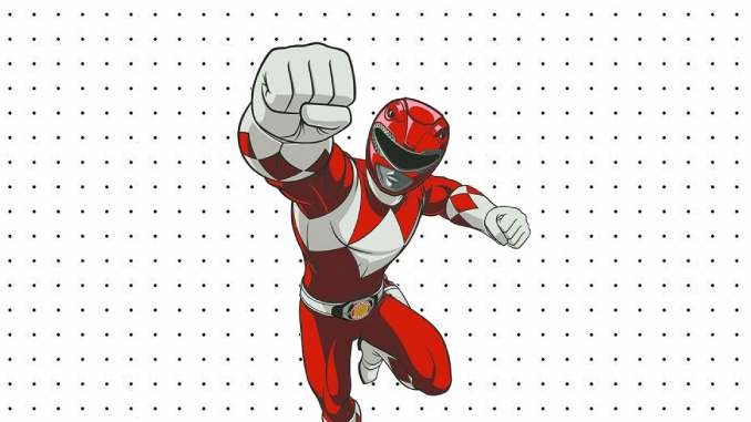 Power Ranger Vermelho para pintar