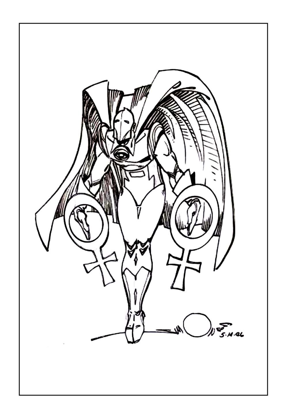 Desenhos do Senhor Destino para imprimir