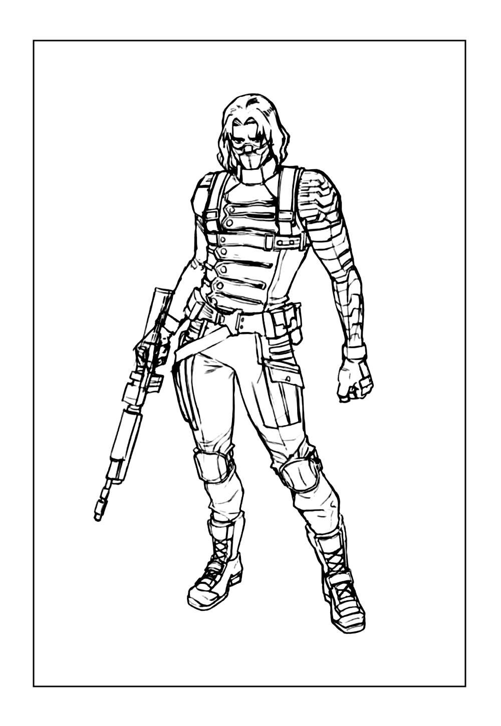 Desenhos do Soldado Invernal