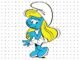 Desenhos da Smurfette para colorir