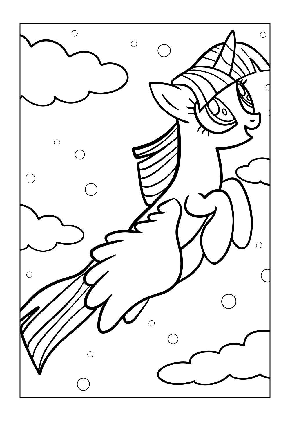 Twilight Sparkle de My Little Pony para colorir