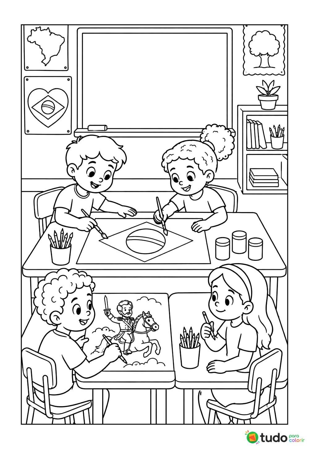 Desenho de 7 de Setembro