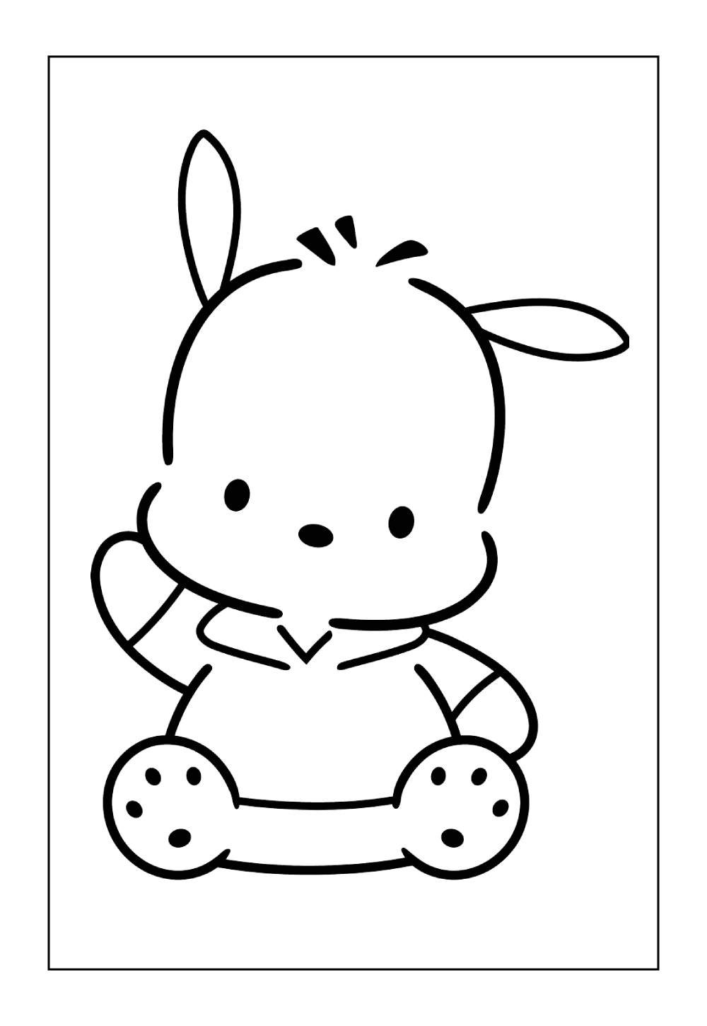 Pochacco para Colorir