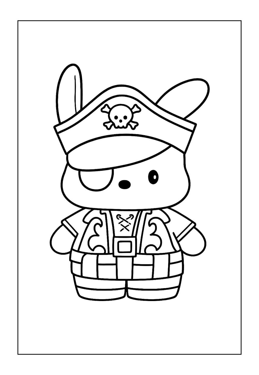 Pochacco para pintar e colorir