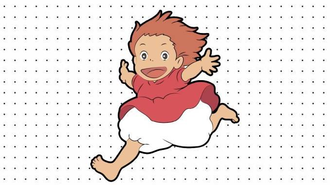 Desenhos de Ponyo para colorir