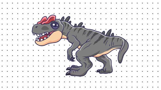 Desenhos de Alossauro para colorir