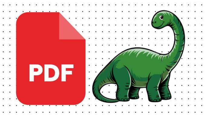 Desenhos do Brontossauro em PDF