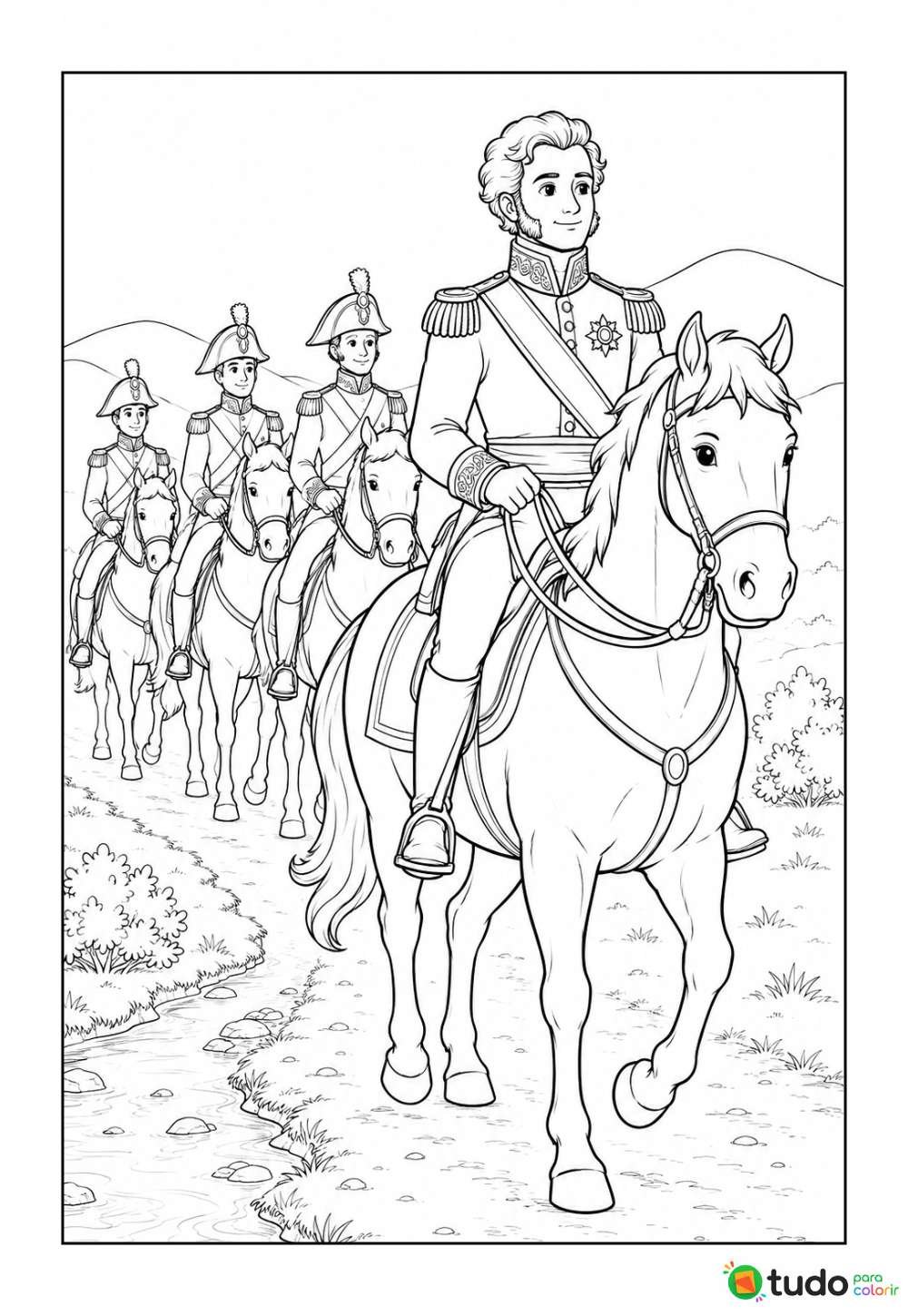 Desenhos do Dom Pedro I