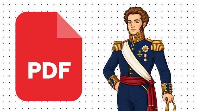 Desenhos do Dom Pedro I em PDF