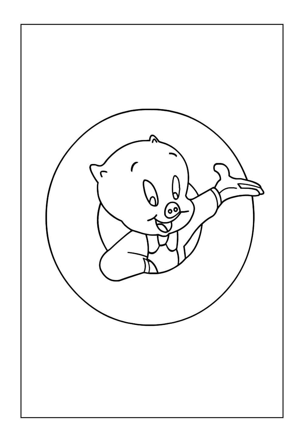 Desenho de Gaguinho para colorir
