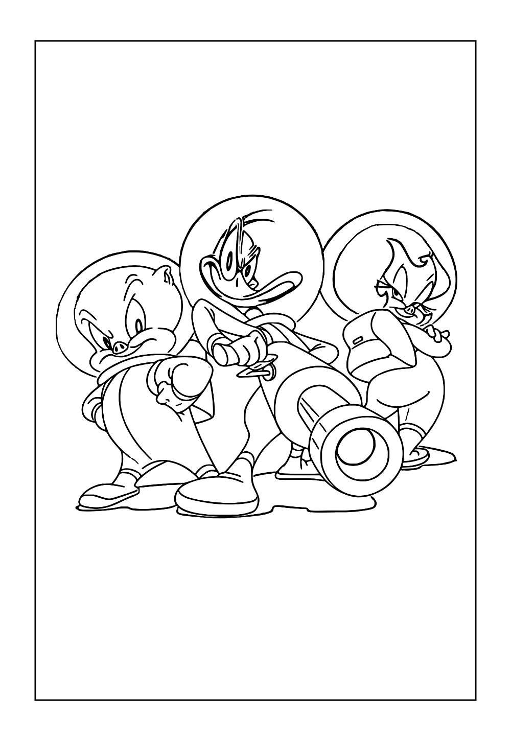 Desenho de Looney Tunes
