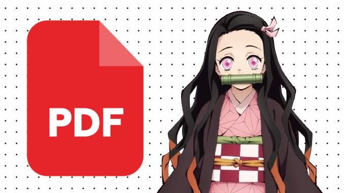 Desenhos de Nezuko em PDF