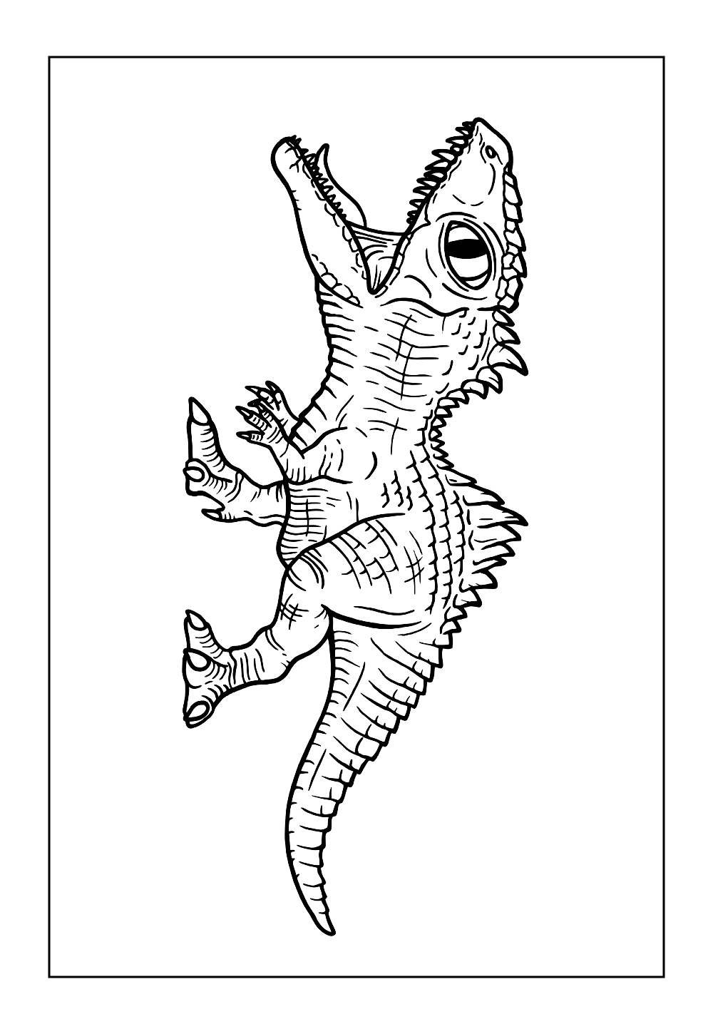 Desenho do Giganotossauro