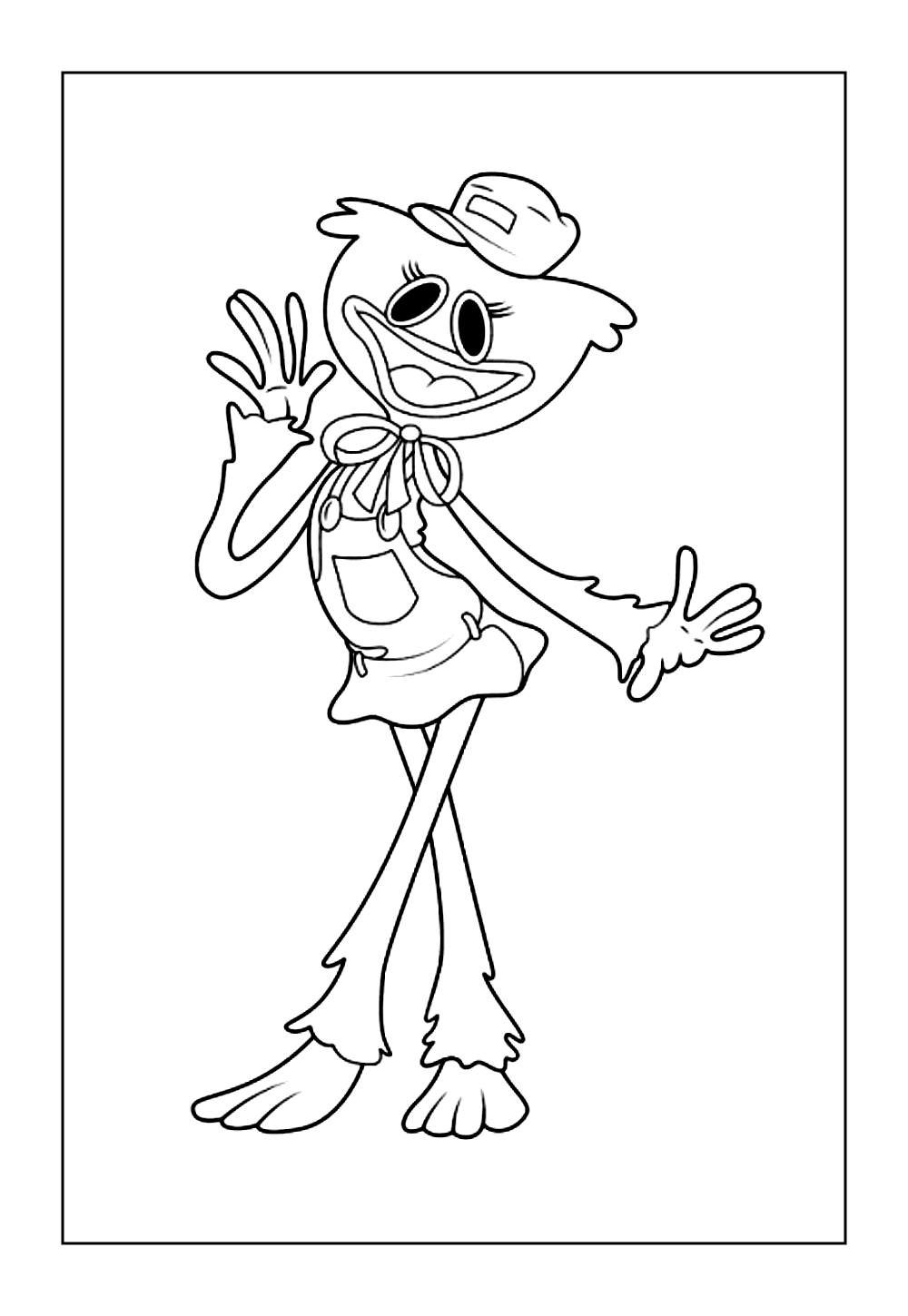 Desenhos da Kissy Missy para colorir