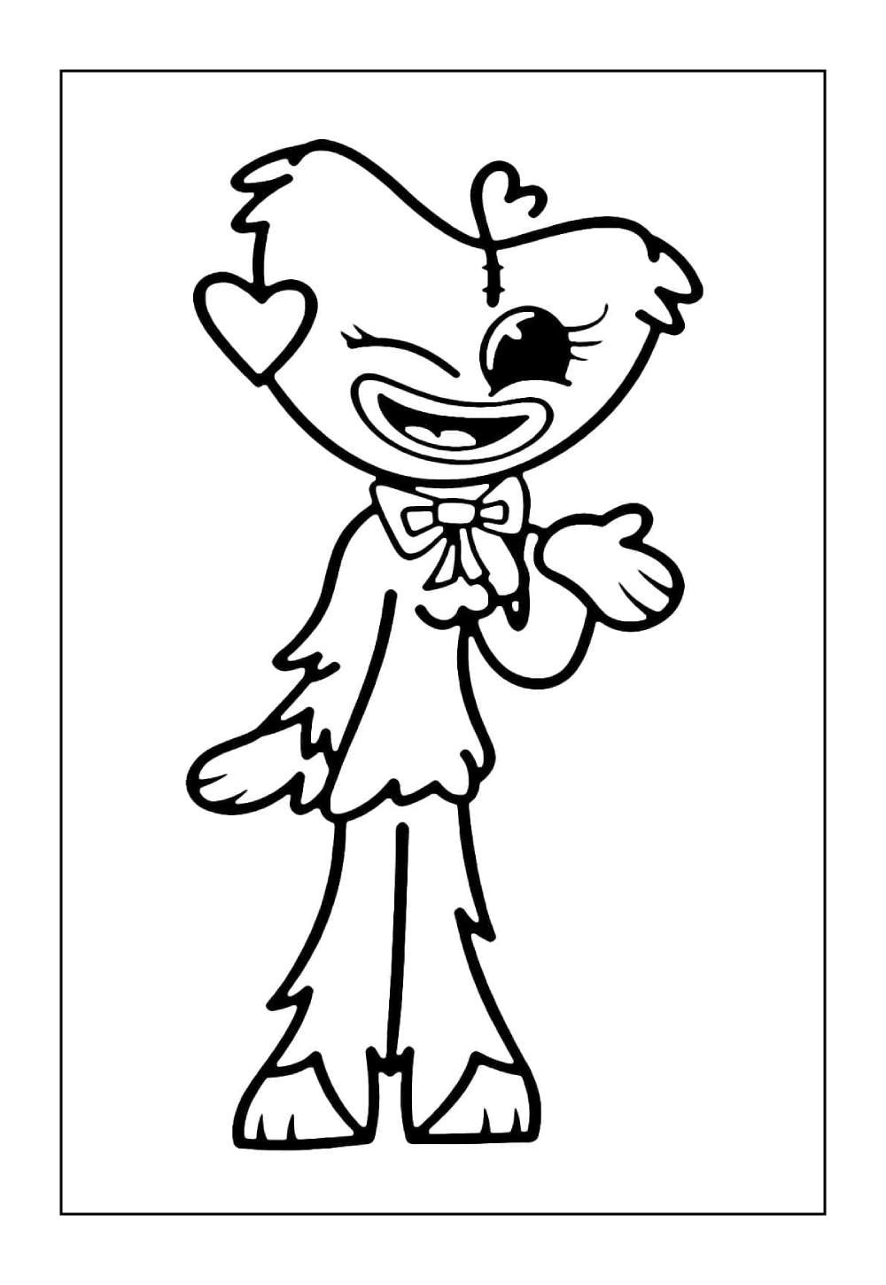 Desenho de Kissy Missy para colorir