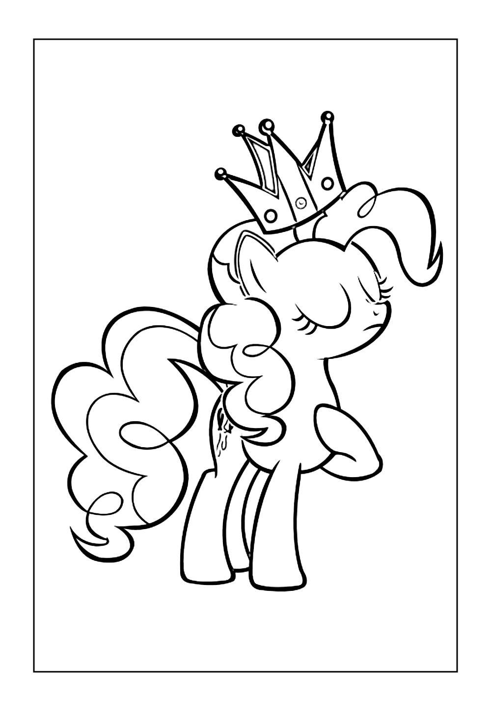 Desenhos de Pinkie Pie para pintar