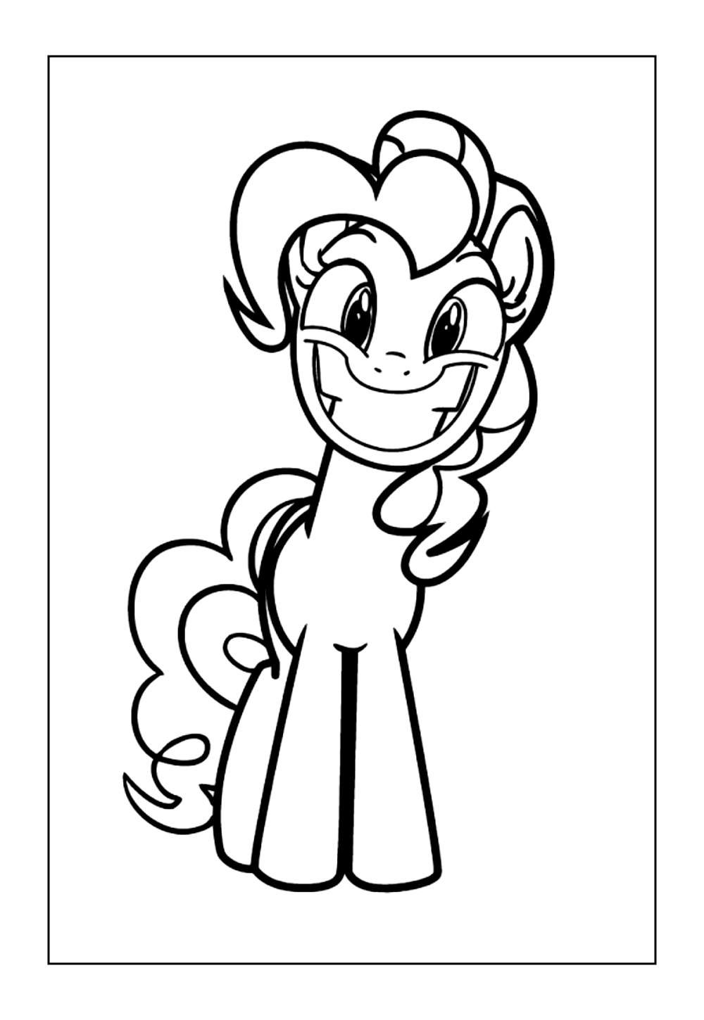 Desenho de Pinkie Pie para colorir