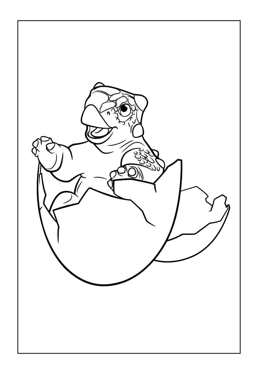 Carnotauro para pintar e colorir
