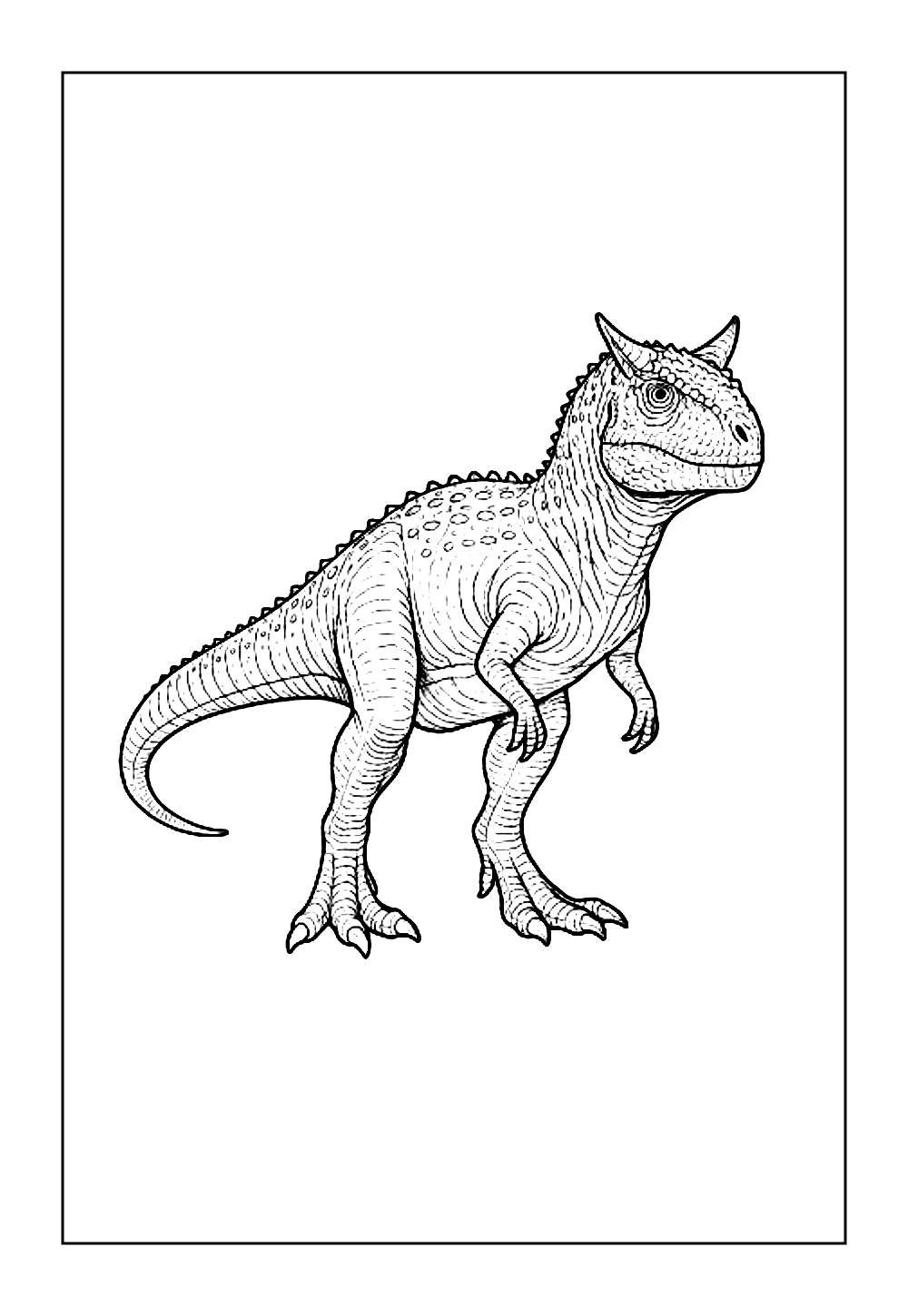 Desenho do Carnotauro