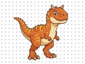 Desenhos do Carnotauro para pintar