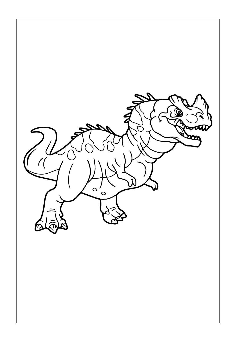 Desenhos do Ceratossauro