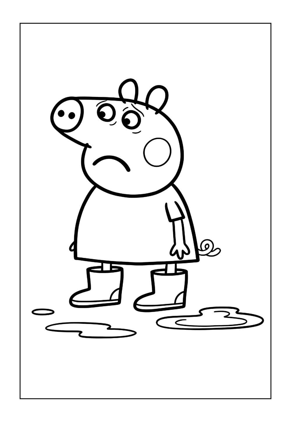 Desenho do George Pig