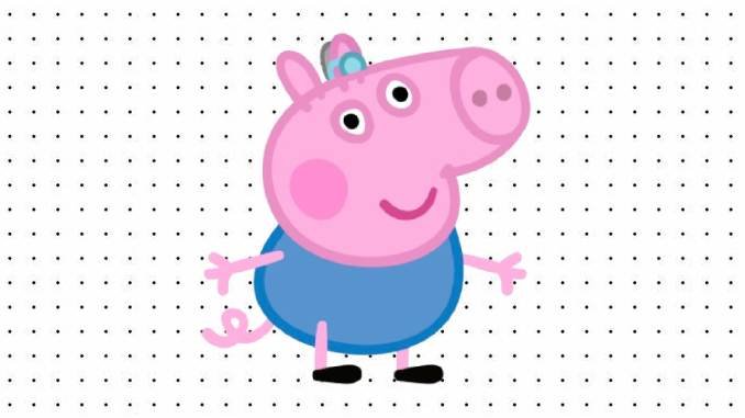 Desenhos do George Pig para colorir e imprimir