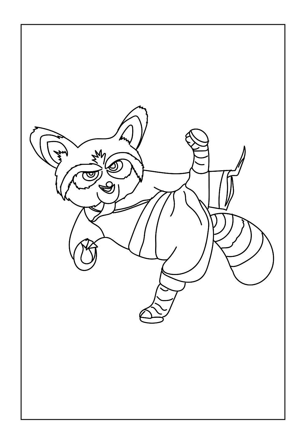 Mestre Shifu para pintar