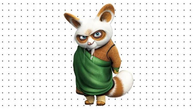 Desenhos do Mestre Shifu para pintar