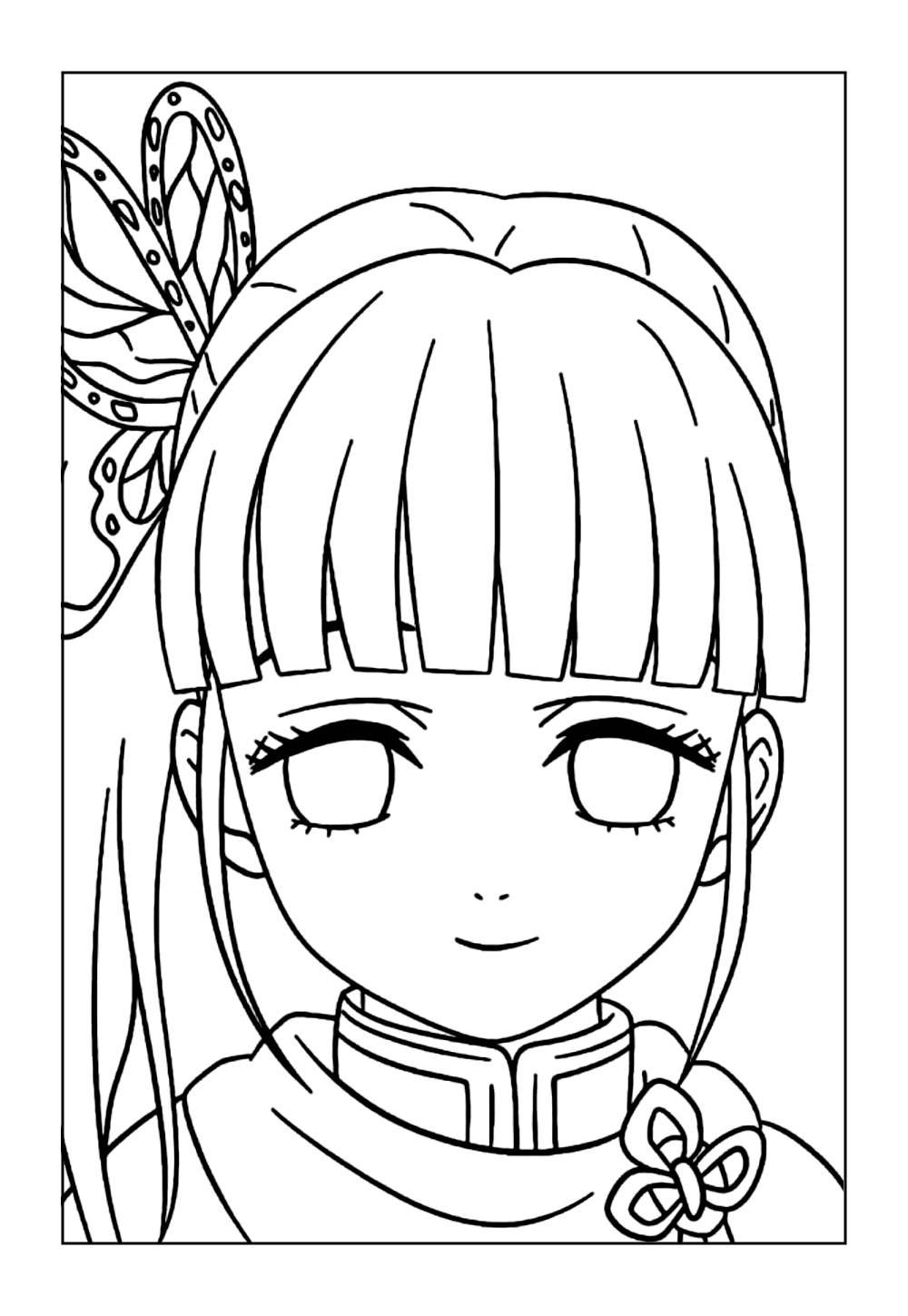 Desenhos de Demon Slayer para colorir