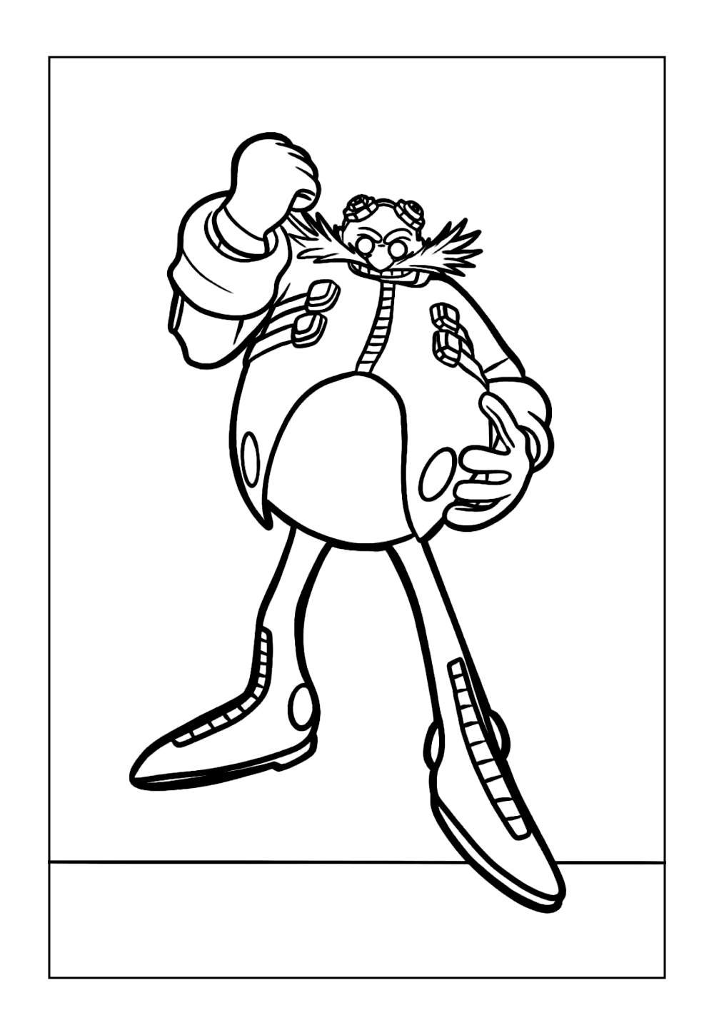 Desenho de Robotnik